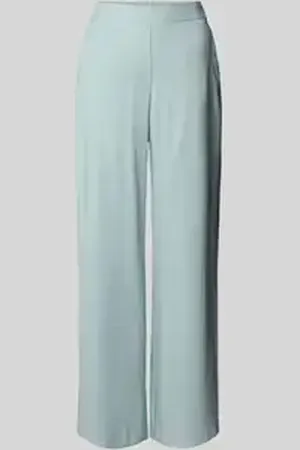 Jake*s Stoffen broek van viscosemix met elastische band