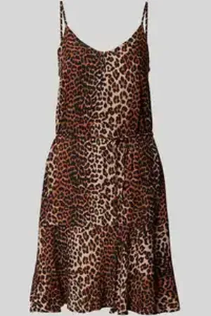Pieces® Getailleerde mini-jurk met tailleband, model 
