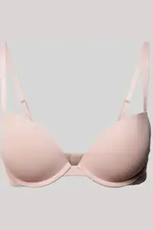Calvin Klein Push-up-bh met kanten garnering, model 