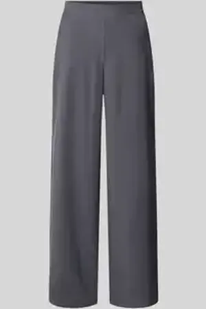 Jake*s Stoffen broek van viscosemix met elastische band