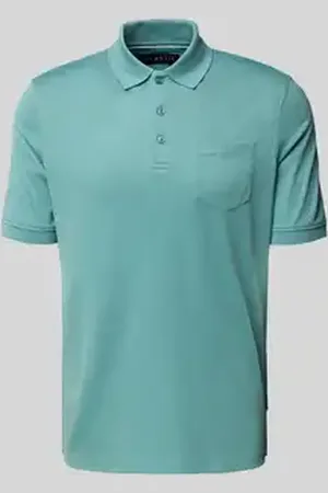 Bugatti Poloshirt met borstzak