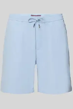 Tommy Hilfiger Regular fit korte broek van een mix van katoen en elastaan