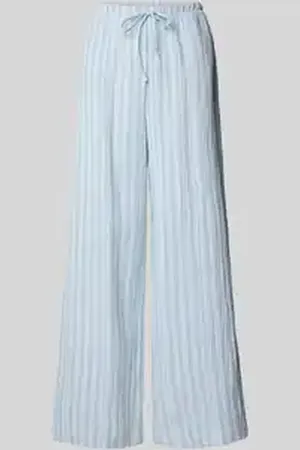 VERO MODA Regular fit stoffen broek van puur katoen, model 