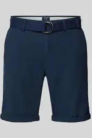 McNeal Korte slim fit chino met achterzakken