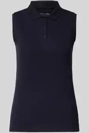 Christian Berg Tanktop met polokraag