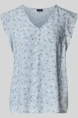 Pieces® Regular fit blousetop met kapmouwen, model 