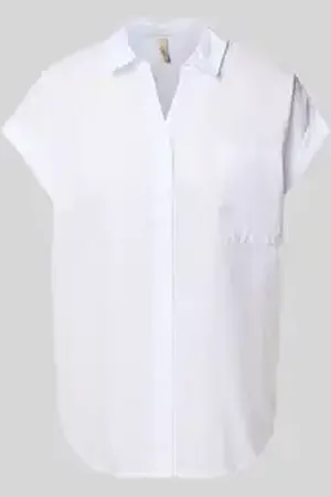 soyaconcept Regular fit blouseshirt met kapmouwen, model 