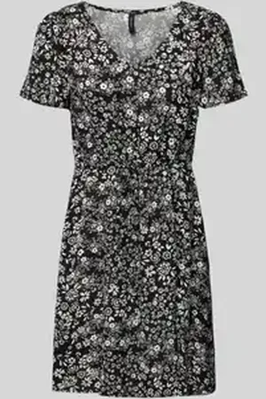 VERO MODA Mini-vrijetijdsjurk van pure viscose, model 