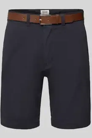 JACK & JONES Korte regular fit chino met riem, model 