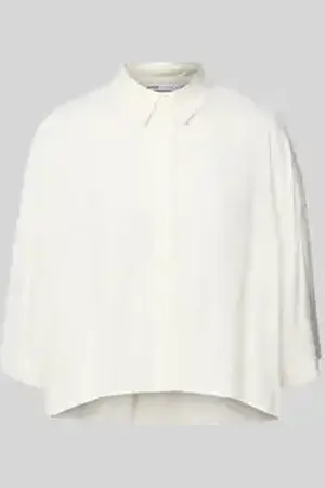 ONLY Korte overhemdblouse van pure viscose, model 