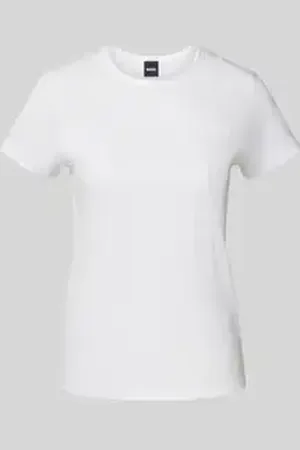 HUGO BOSS T-shirt met labeldetail, model 