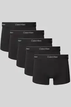 Calvin Klein Boxershort met label in band in een set van 5 stuks