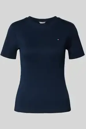 Tommy Hilfiger Slim fit T-shirt van puur katoen