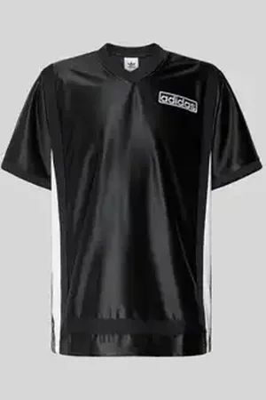 adidas T-shirt met labelstitching, model 