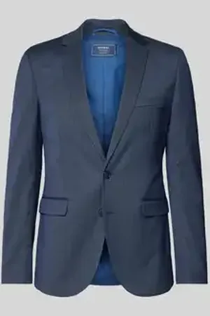 McNeal Slim fit 2-knoops colbert met klepzakken