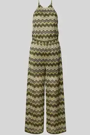 Comma, Jumpsuit met structuurmotief