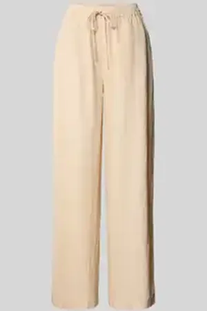 Emily van den Bergh Stoffen broek met elastische band