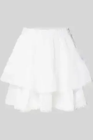 Gina Tricot Minirok met gehaakt kant, model 
