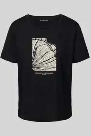 TOM TAILOR Regular fit T-shirt van puur katoen