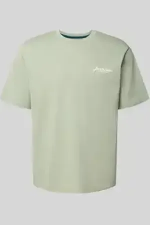 JACK & JONES T-shirt met labelprint, model 