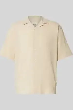 Redefined Rebel Regular fit vrijetijdsoverhemd met structuurmotief, model 
