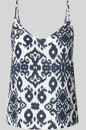 VERO MODA Loose fit top met bandjes van pure viscose, model 