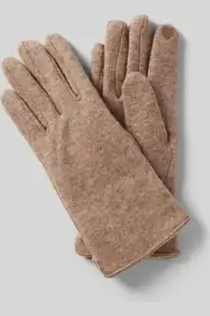 QS by s.Oliver Handschoenen van wolmix die geschikt zijn voor touchscreens