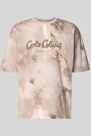 Carlo Colucci Oversized T-shirt met labelprint