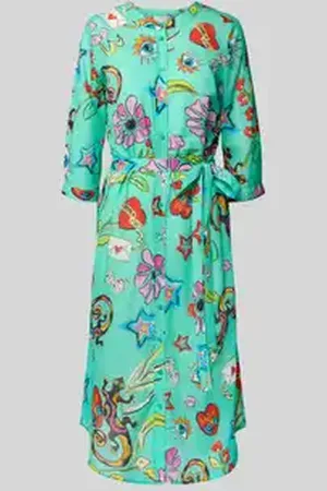 Milano Midi-jurk met tailleband
