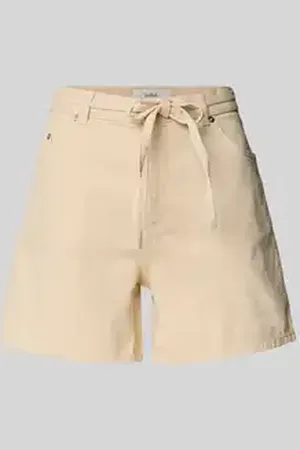 Bash Korte broek met strikceintuur, model 