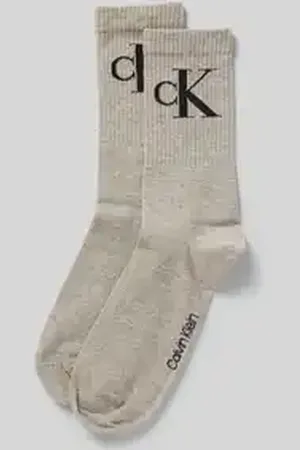 Calvin Klein Sokken met labelprint in een set van 2 paar