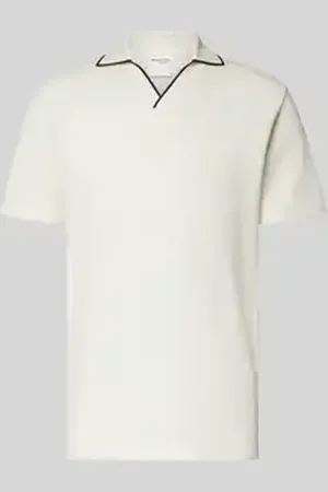 SELECTED Slim fit poloshirt met V-hals, model 