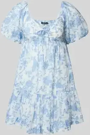 Gina Tricot Mini-jurk met pofmouwen