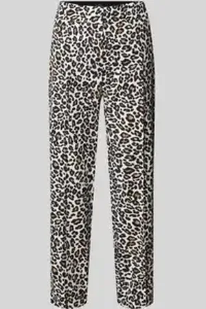 Betty Barclay Slim fit pantalon met persplooien