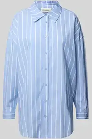 My Essential Wardrobe Relaxed fit overhemdblouse met manchetten, model 