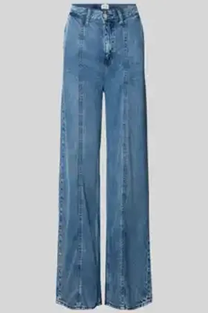 Mustang Wide leg jeans met siernaden, model 