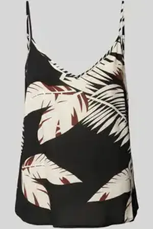 VERO MODA Loose fit top met bandjes van pure viscose, model 