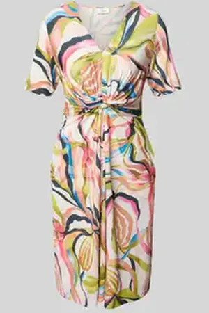ROBE LÉGÈRE Knielange jurk met knoopdetail