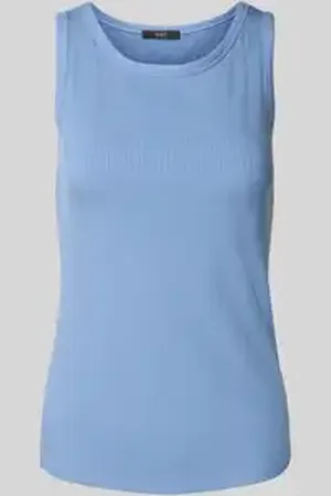 Oui Tanktop met structuurmotief