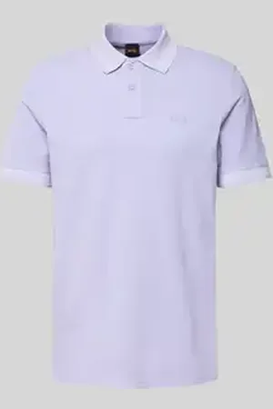 HUGO BOSS Poloshirt met labelprint