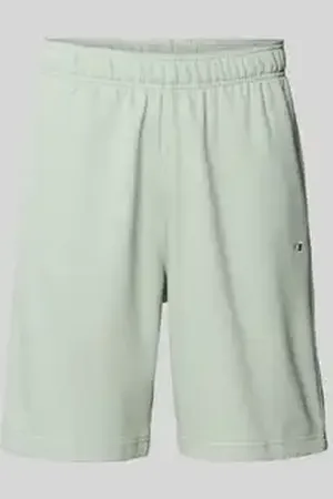 Champion Relaxed fit sweatbermuda met logostitching, model 