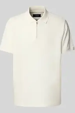 McNeal Poloshirt met korte ritssluiting