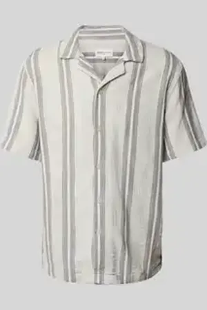 TOM TAILOR Relaxed fit vrijetijdsoverhemd van puur katoen