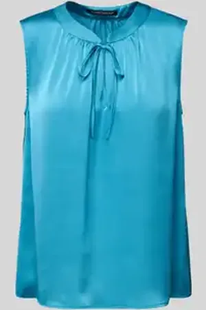 Luisa Cerano Relaxed fit blousetop met druppelvormige hals