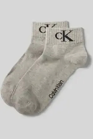 Calvin Klein Sokken met labelprint in een set van 2 paar