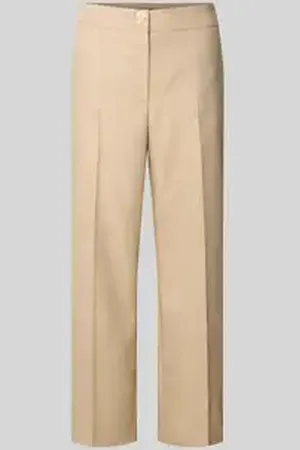 Betty Barclay Straight leg pantalon met persplooien