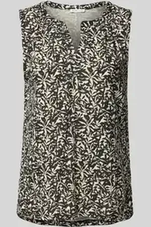 TOM TAILOR Regular fit tanktop van een mix van katoen en modal