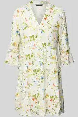 VERO MODA Mini-vrijetijdsjurk van pure viscose, model 