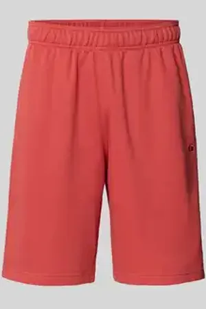 Champion Relaxed fit sweatbermuda met logostitching, model 