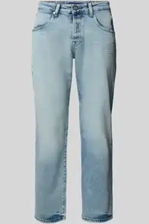 Scotch&Soda Straight fit jeans in used-look, model 